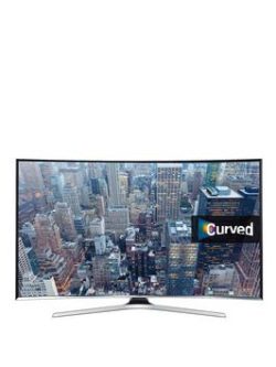 Samsung Ue48J6300Akxxu 48 Inch Curved, Full Hd, Freeview, Smart Tv - Black